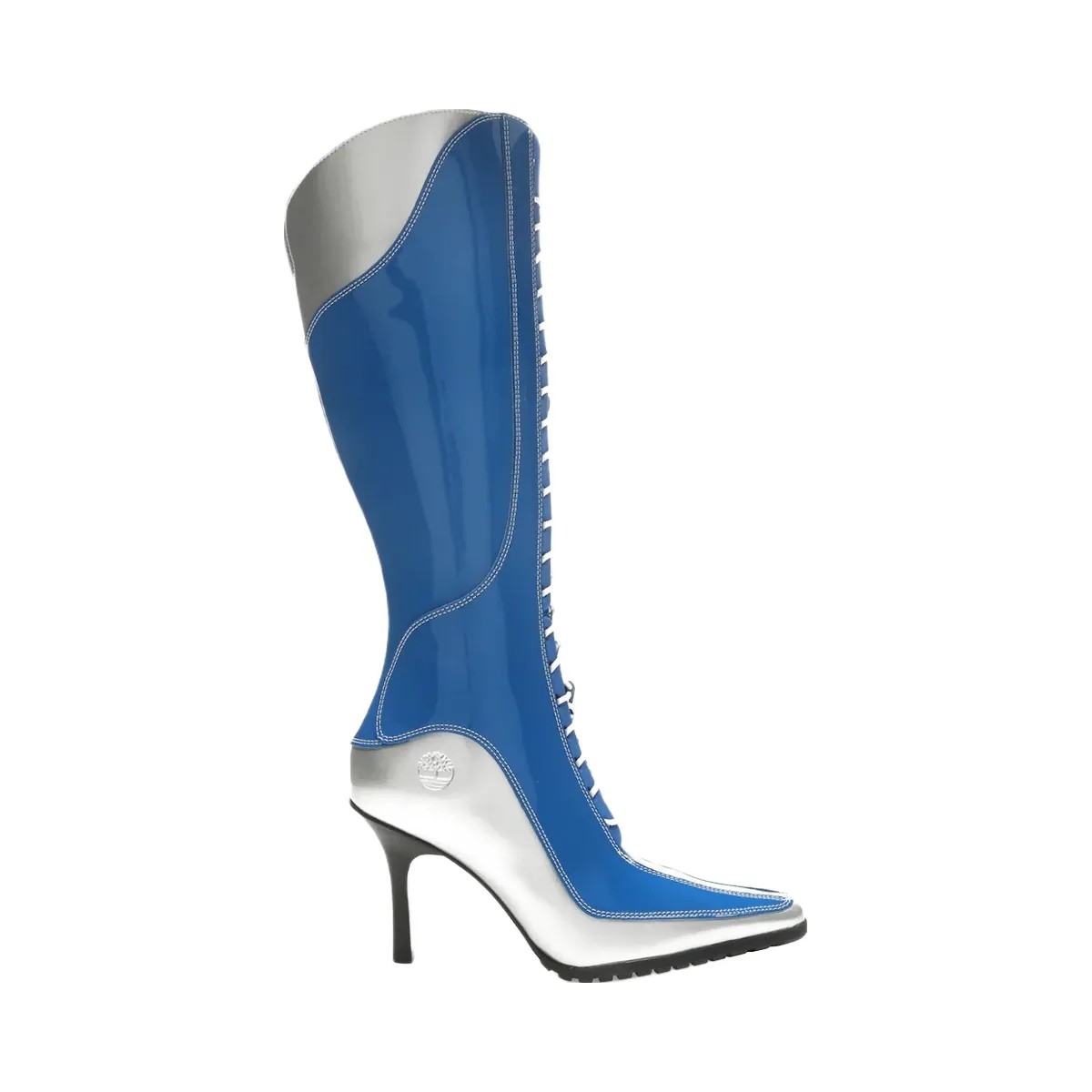 Timberland 14" Lace-Up Zip Boot Veneda Carter Bright Blue - HypeFly India View 1