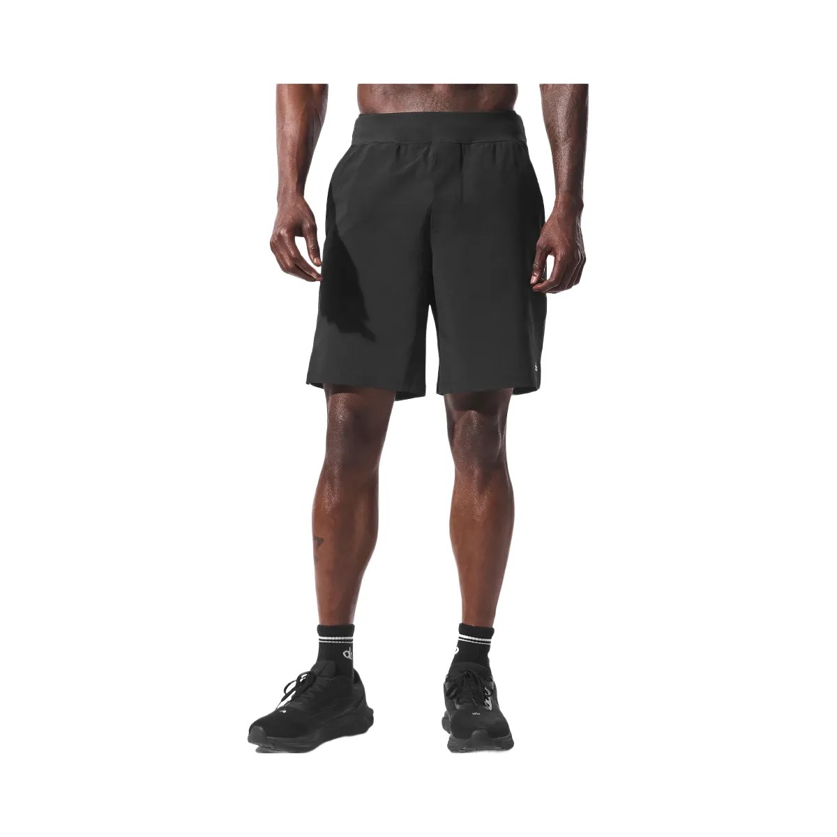Alo Men's 9" Repetition Short - Black - HypeFly India View 1
