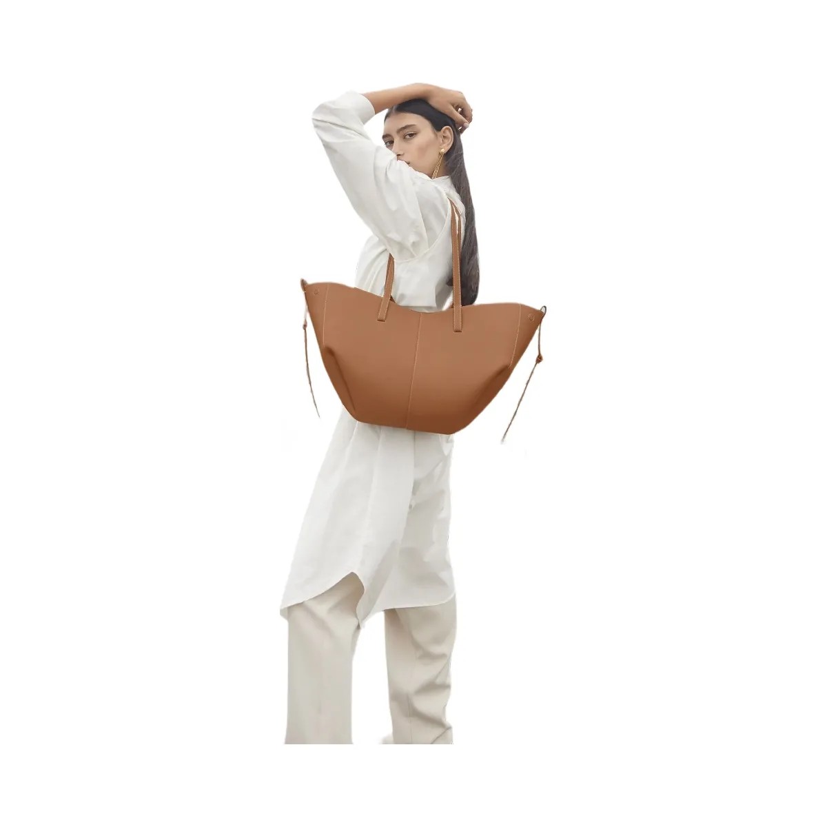 Polene Cyme Textured Camel - HypeFly India View 6