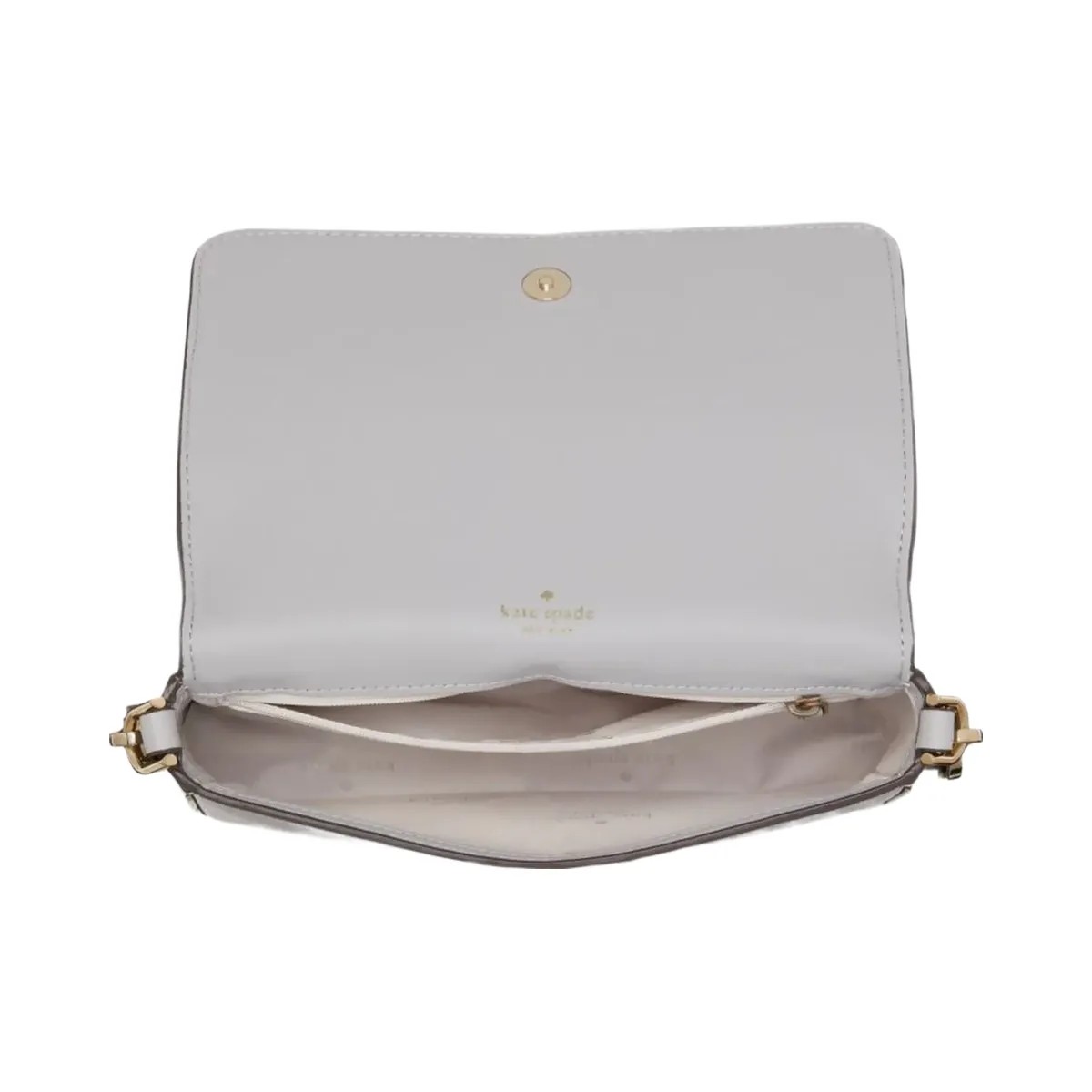 Kate Spade Lena Colorblock Mini Flap Crossbody Mountain Grey Multi - HypeFly India View 4