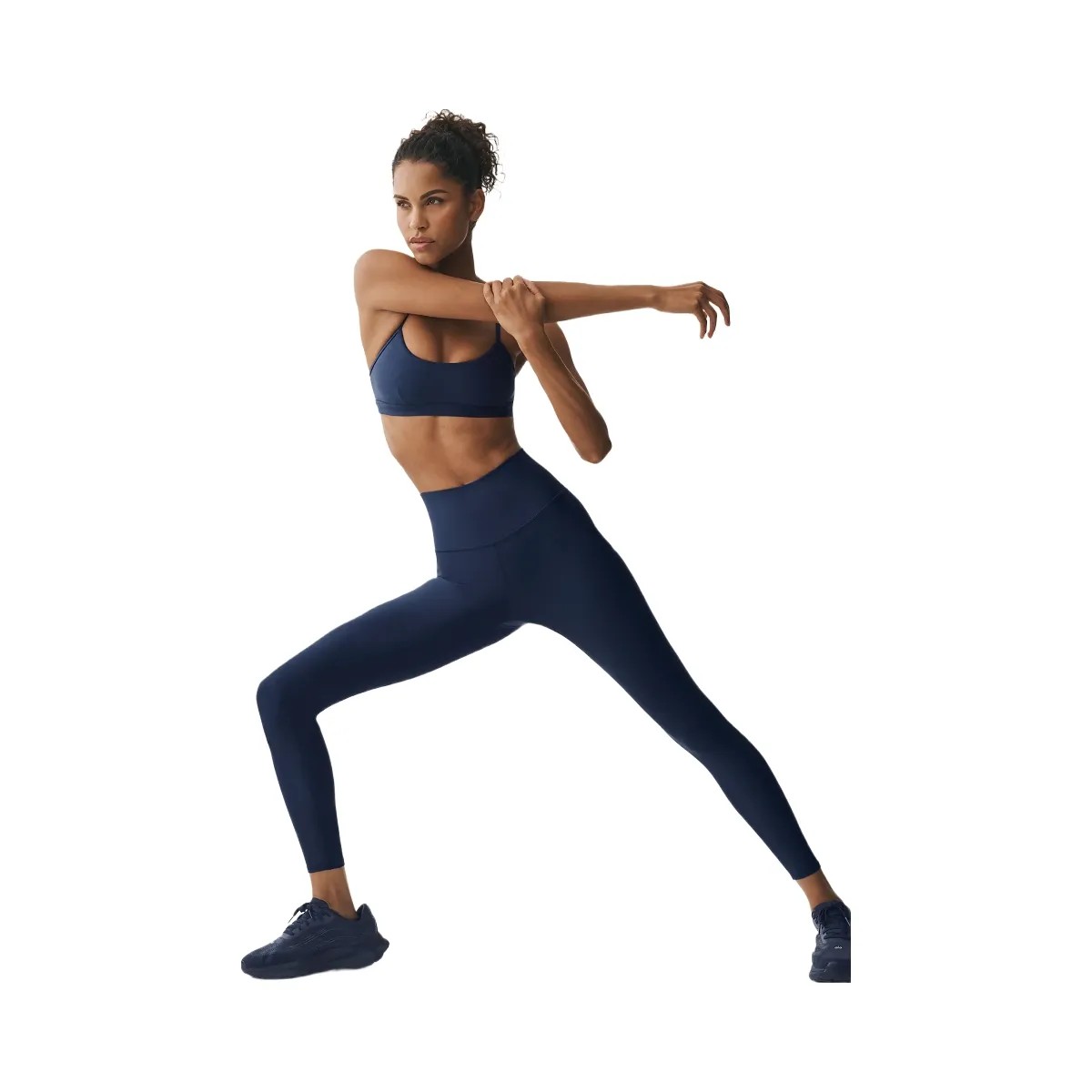 Alo Women's 7/8 High-Waist Airlift Legging - Navy - HypeFly India View 5