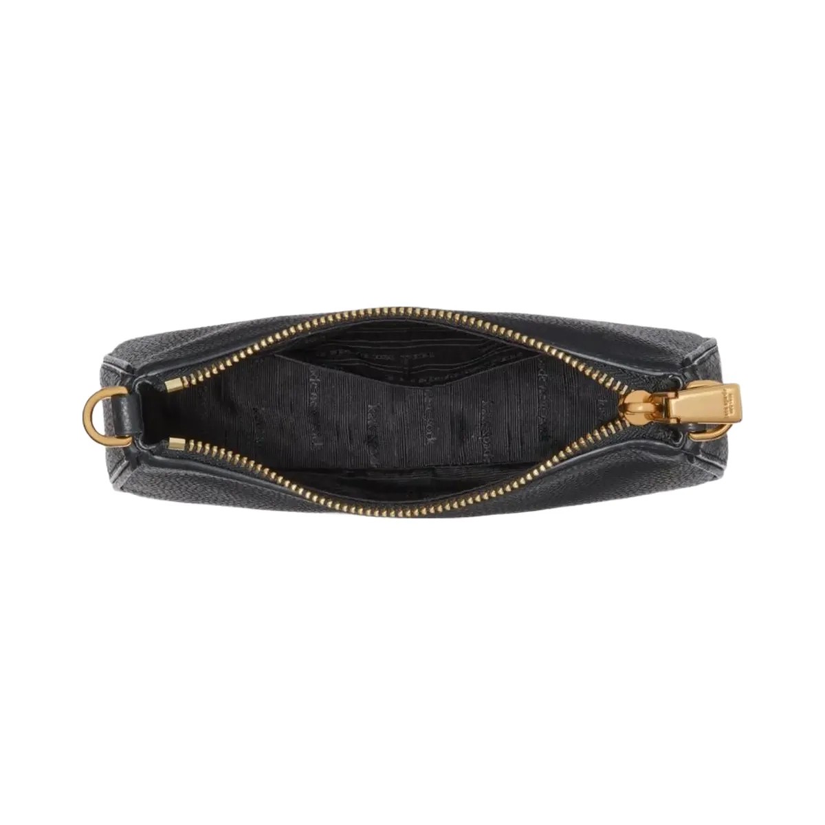 Kate Spade Double Up Pebbled Leather Crossbody Black - HypeFly India View 4