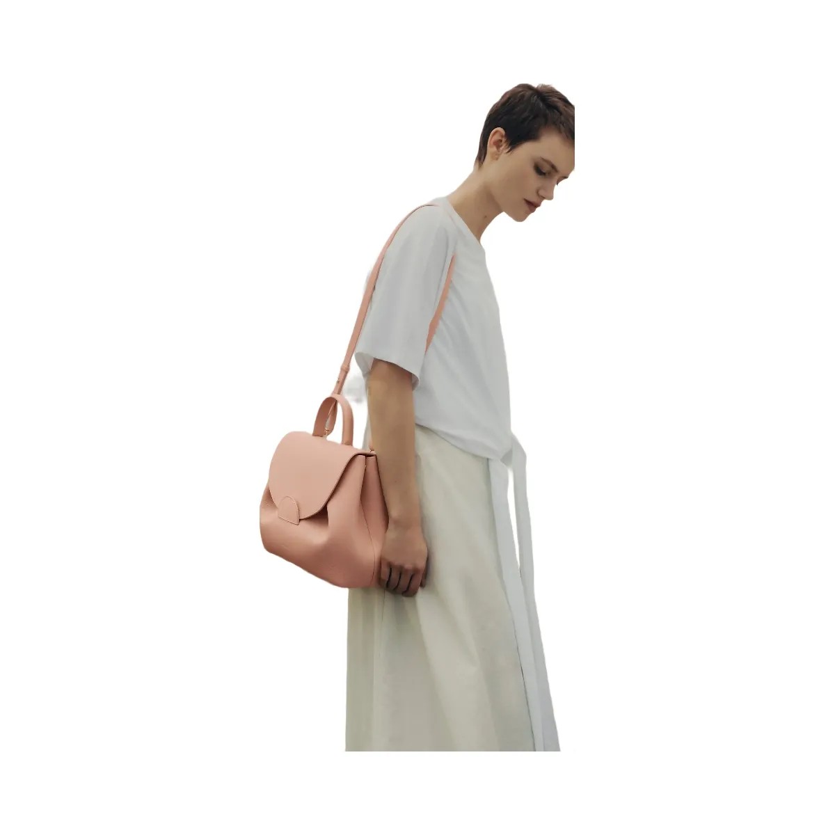 Polene Numero Un Textured Pink - HypeFly India View 2