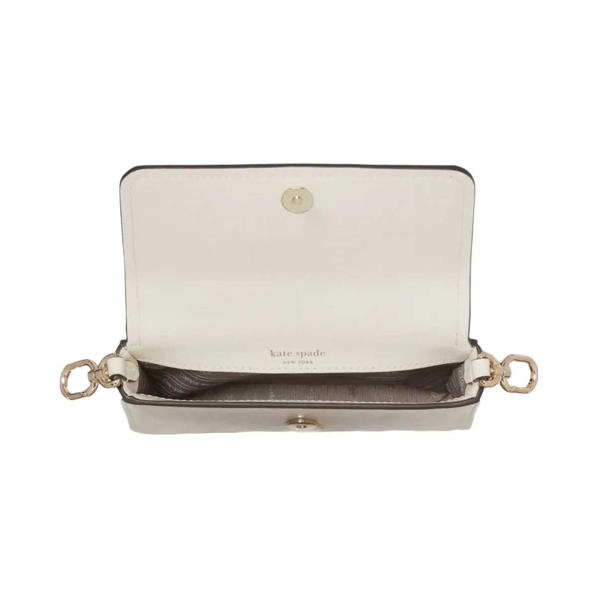 Kate Spade Double Up Colorblocked Crossbody Warm Taupe Multi - HypeFly India View 4