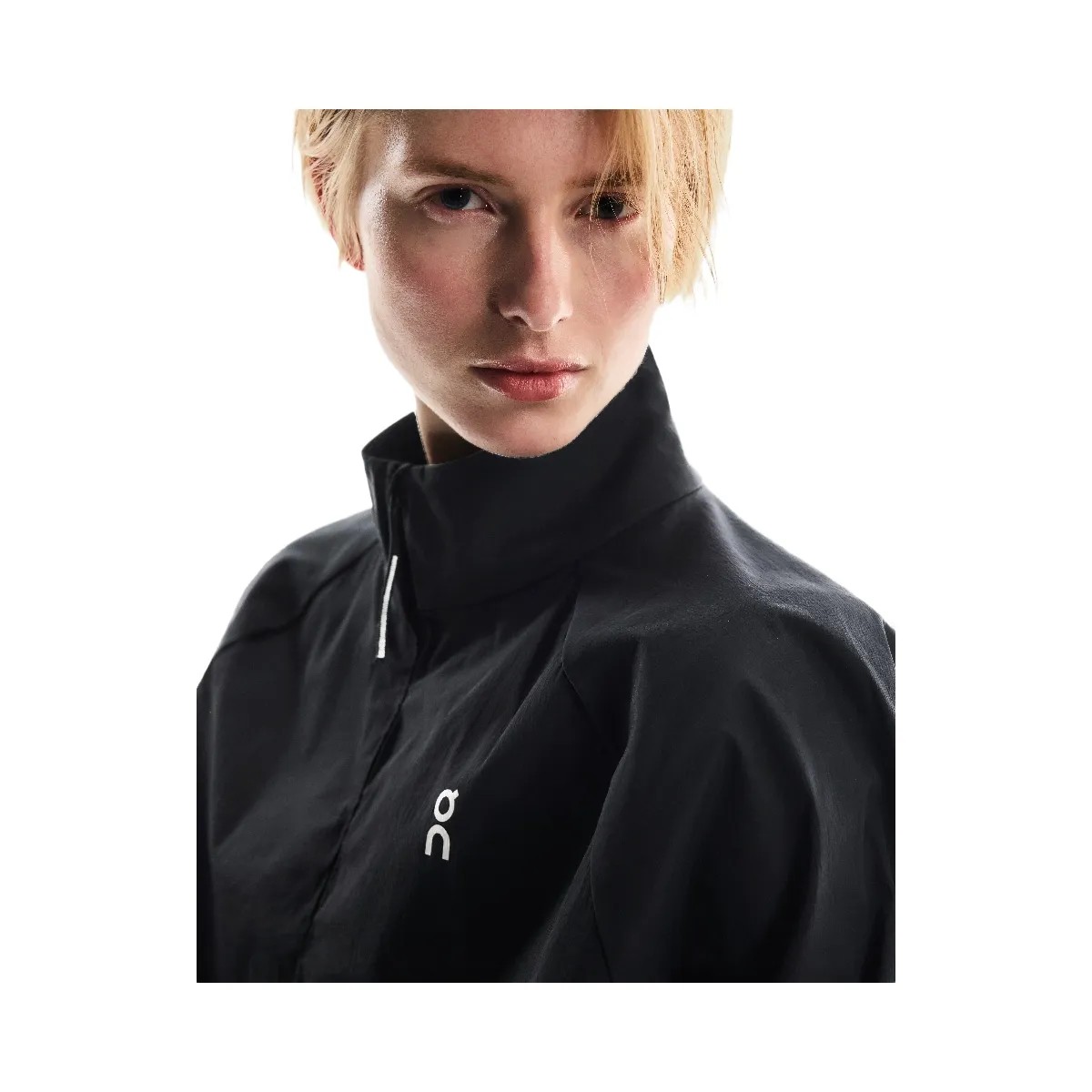 On All-Day 1/2 Zip Jacket Black  - HypeFly India View 2