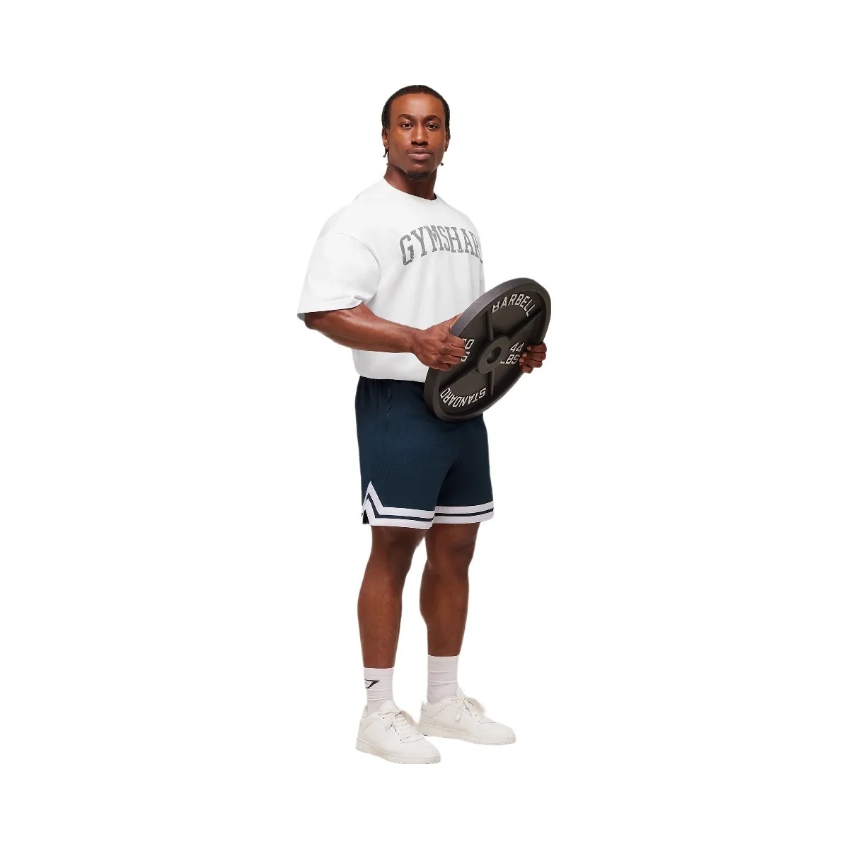 Gymshark Campus Mesh Shorts - Deep Petrol Blue - HypeFly India View 4