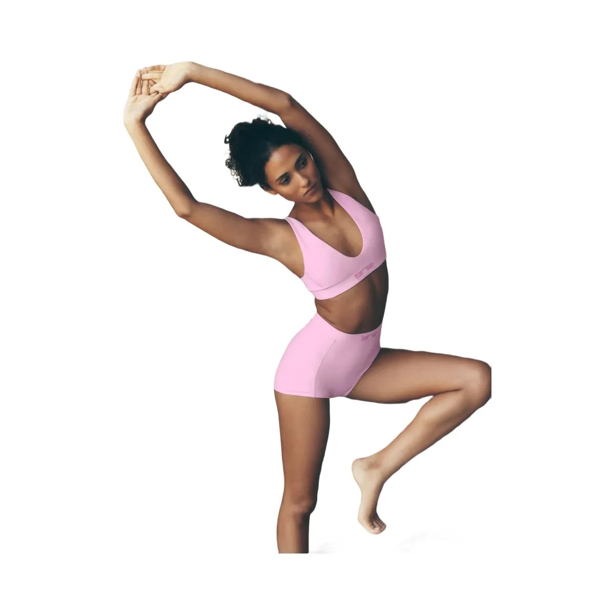 Alo Women's soft Sincere Bra - Candy Heart Pink - HypeFly India View 5