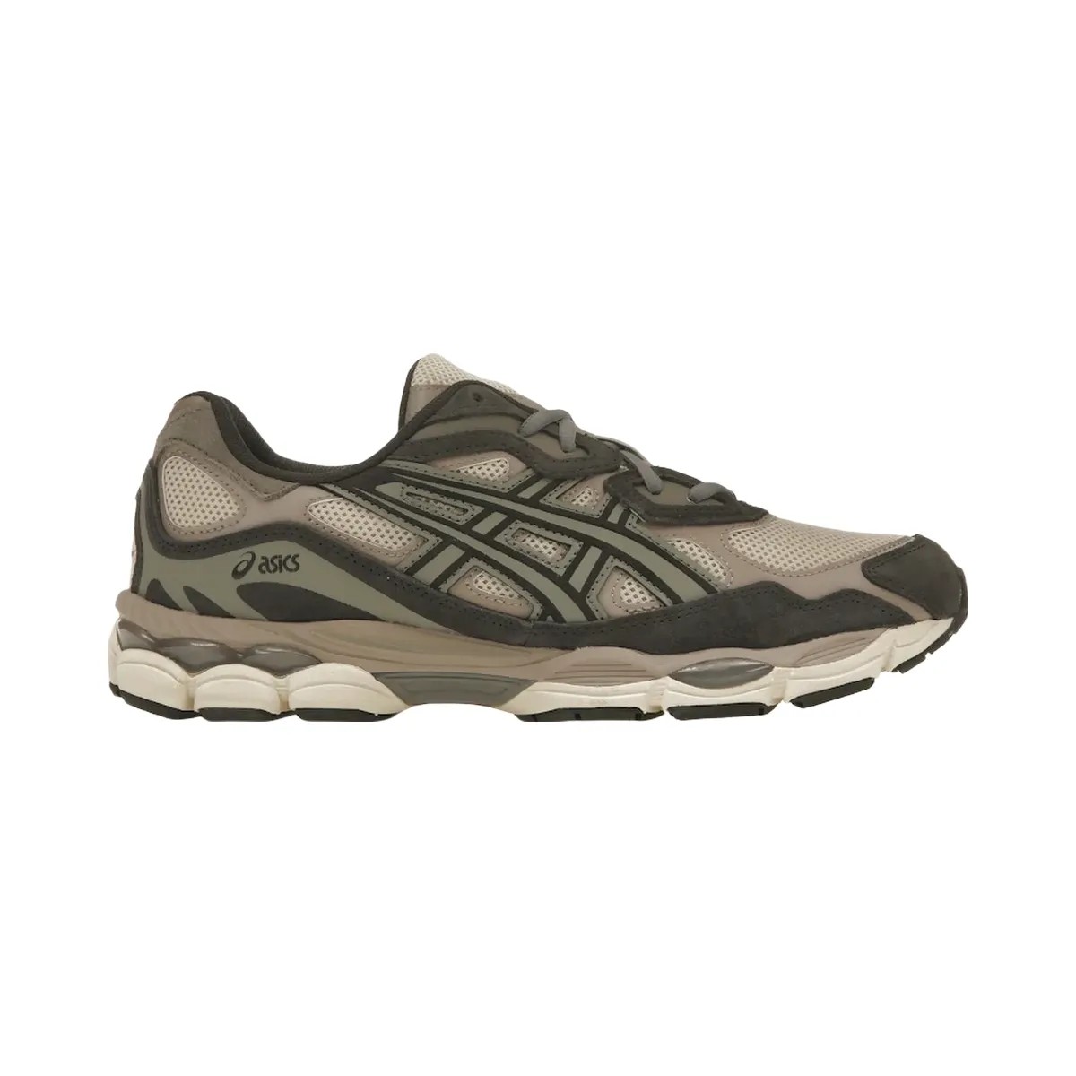 Asics Gel-Nyc Oatmeal Obsidian Grey - HypeFly India View 1