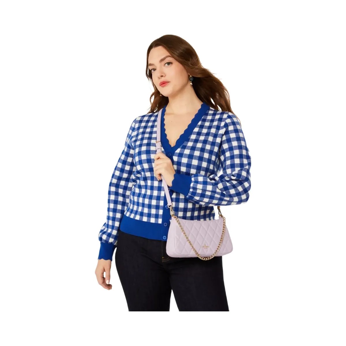 Kate Spade Carey Small Convertible Crossbody Pale Amethyst - HypeFly India View 2