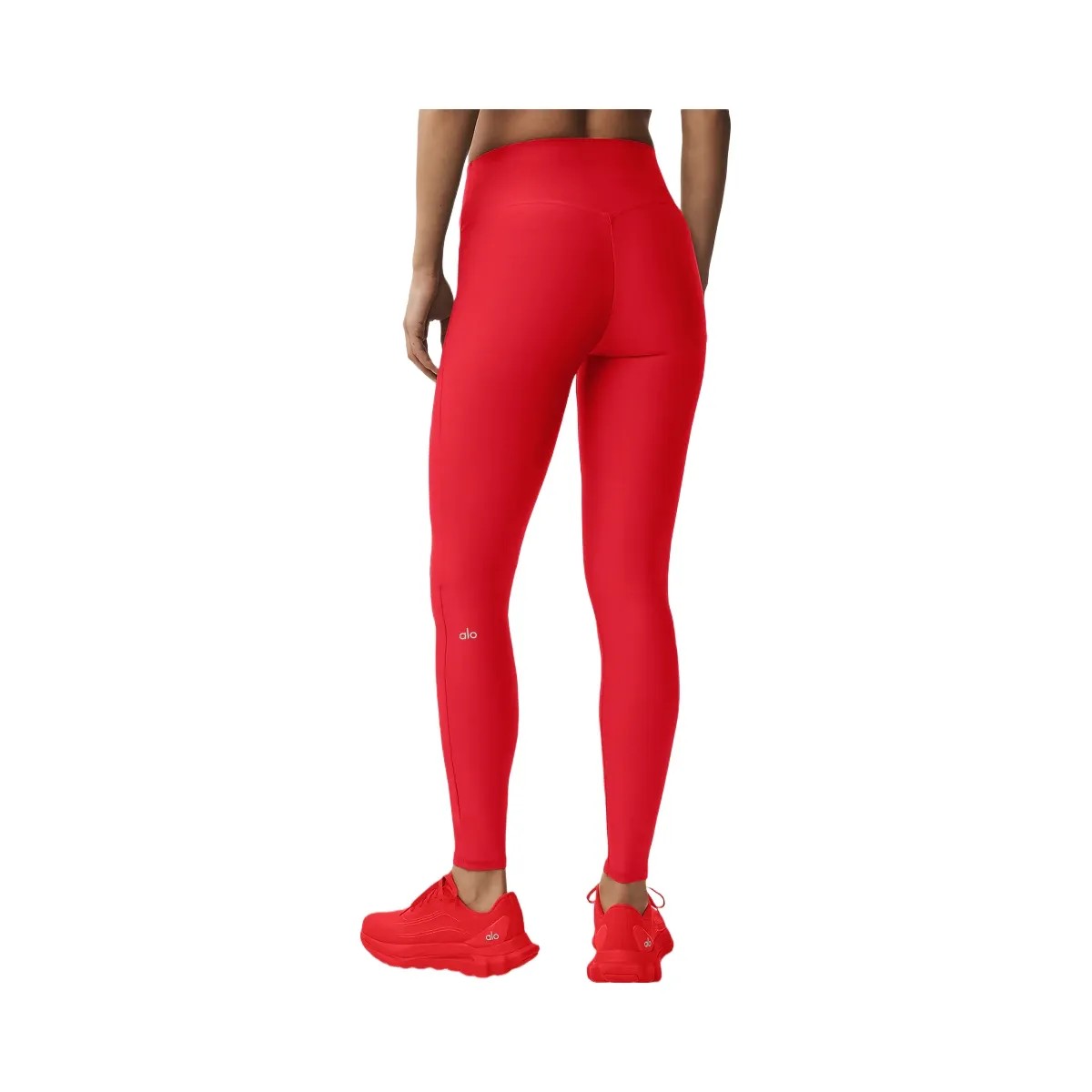 Alo Women's Airlift High-Waist Sleek Legging - Bright Red - HypeFly India View 1