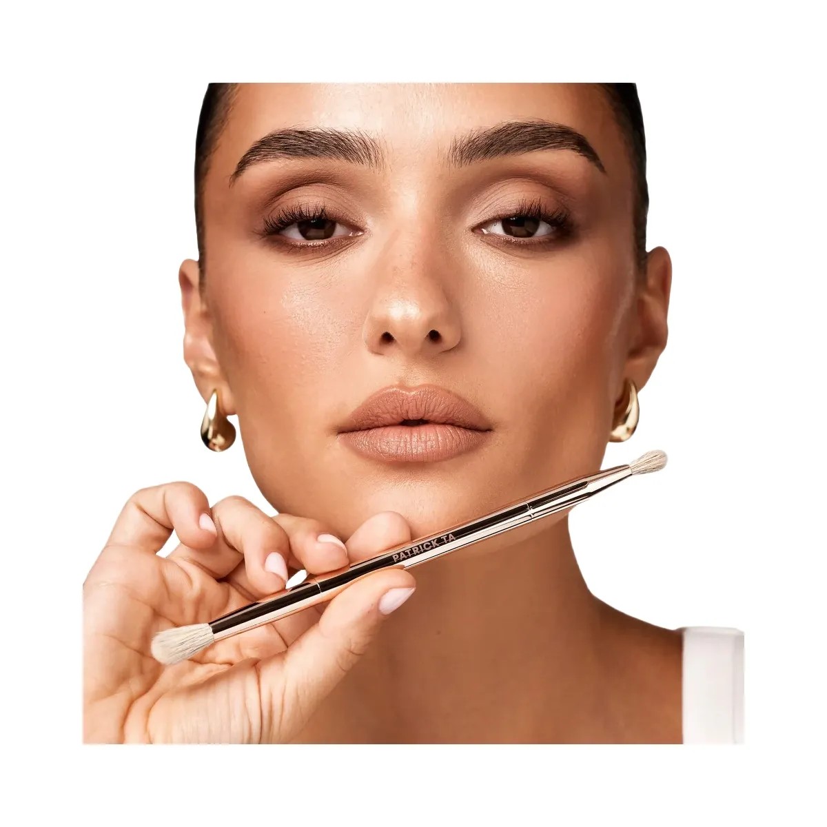 PATRICK TA Dual Ended Eyeshadow Brush - HypeFly India View 4