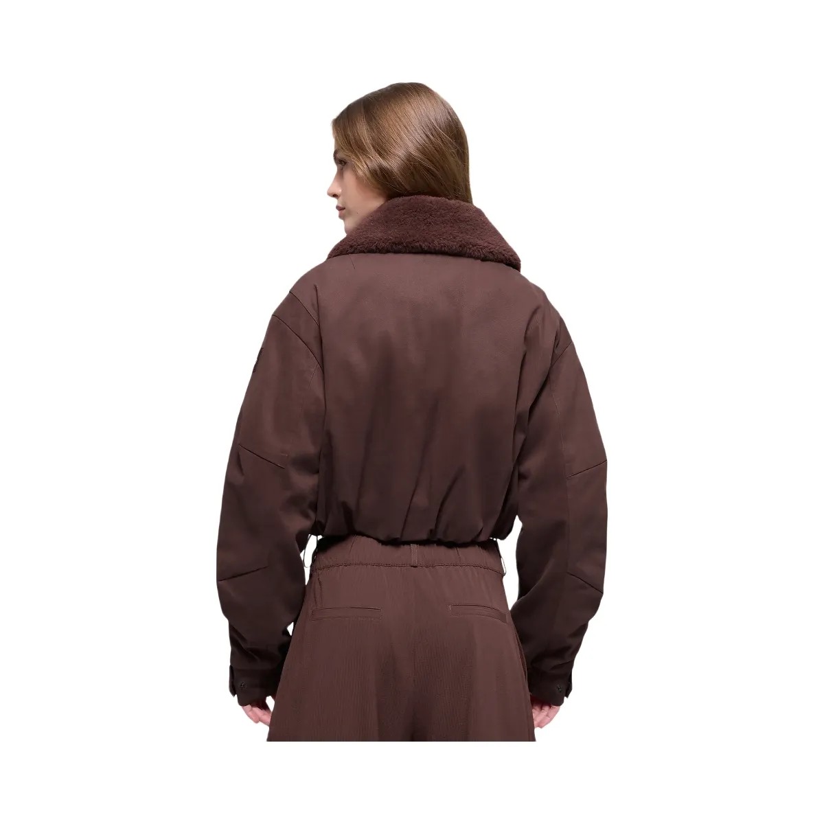 Alo Women's Navigator Jacket - Brownstone - HypeFly India View 3