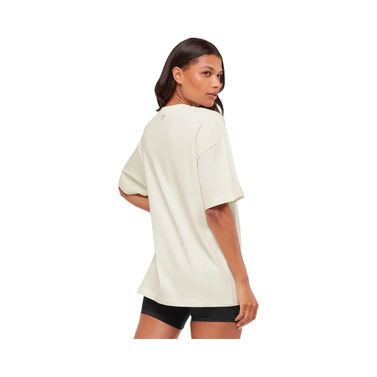 Gymshark Athletic Department Oversized Graphic T-Shirt - Soft White - HypeFly India View 2
