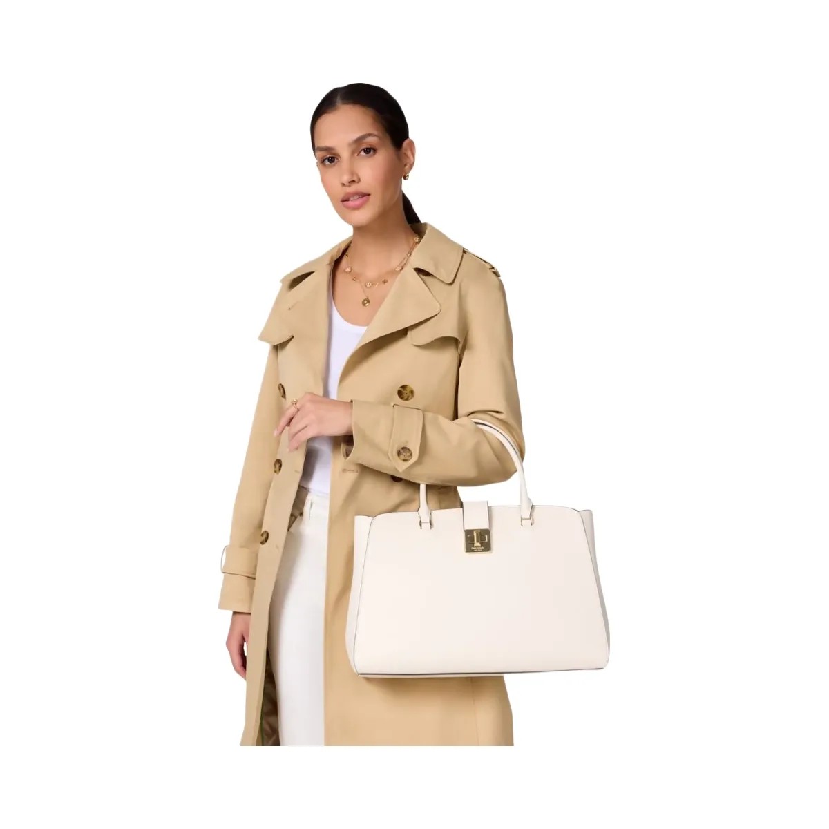 Kate Spade Phoebe Commuter Tote Meringue - HypeFly India View 2