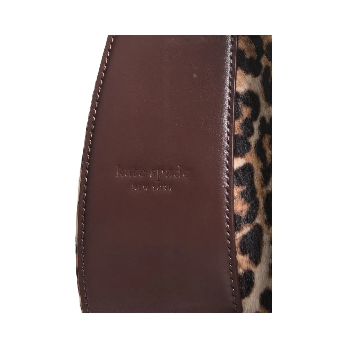 Kate Spade Duo Leopard Haircalf Crossbody Bag Leopard Multi - HypeFly India View 2