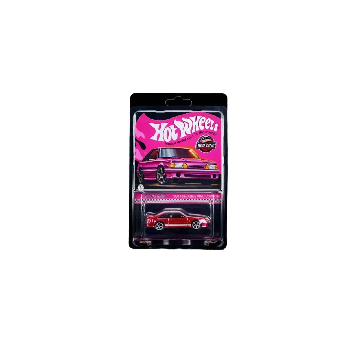 Hot Wheels RLC Exclusive Pink Edition 1993 Ford Mustang Cobra R - HypeFly India View 1