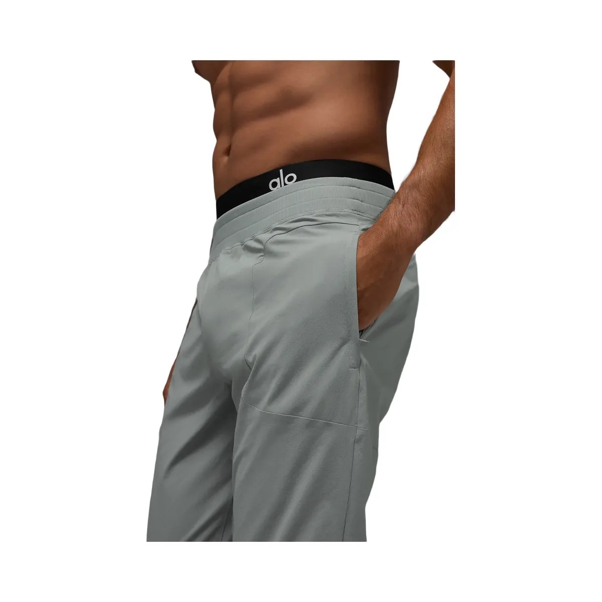 Alo Men's Co-Op Pant (Long) - Lunar Grey - HypeFly India View 2