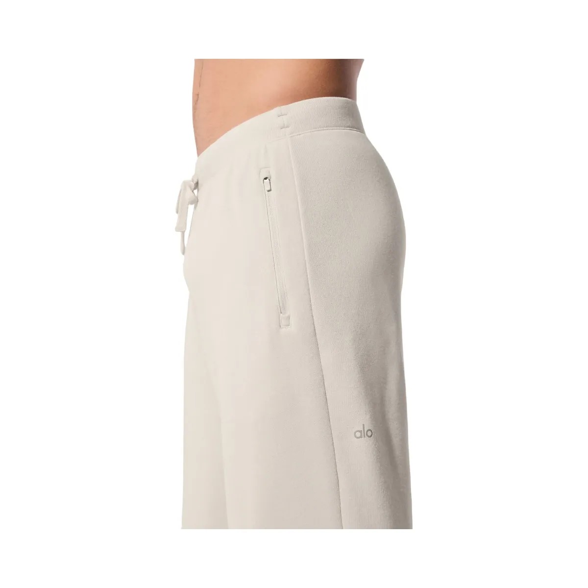 Alo Men's Triumph Restore Sweatpant - Bone - HypeFly India View 4