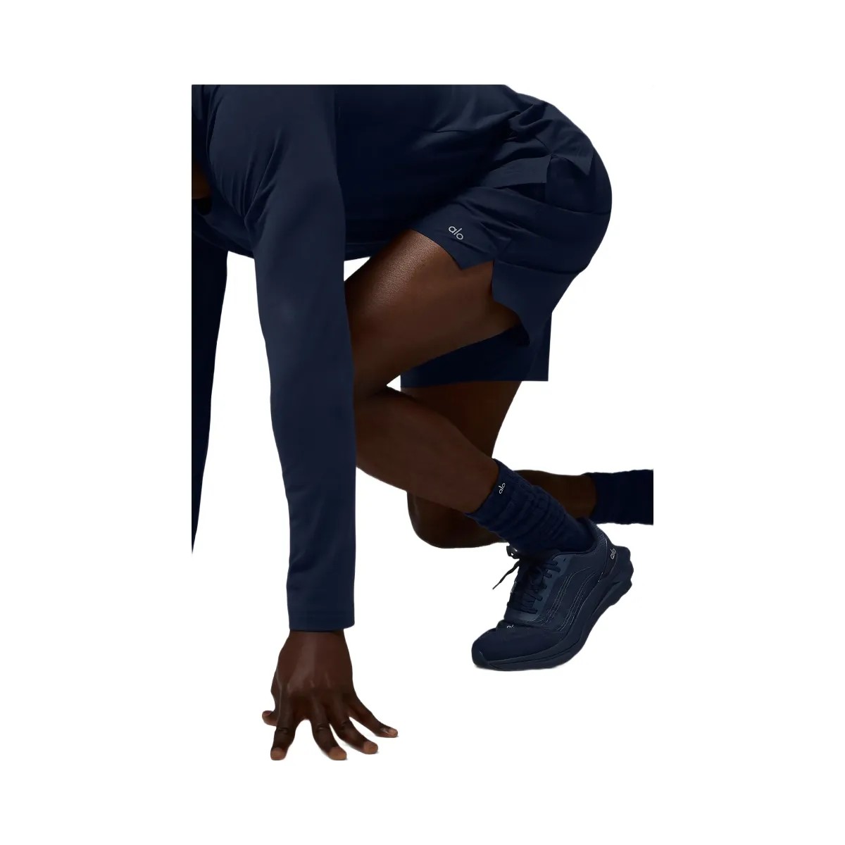 Alo Men's 7" Repetition Pro Short - Navy - HypeFly India View 5