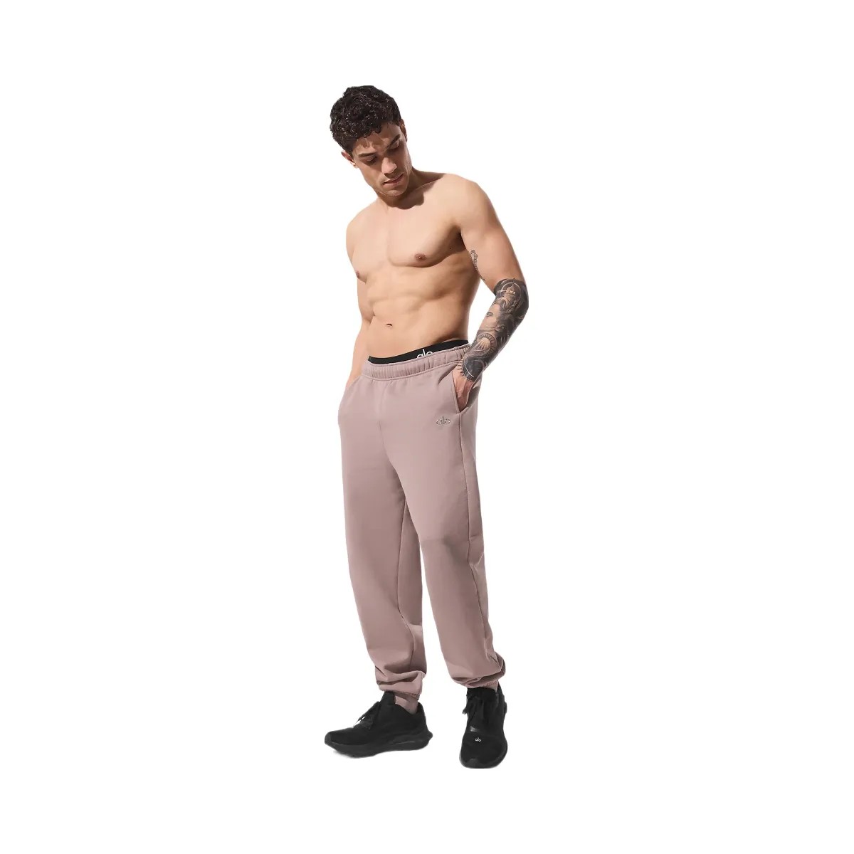 Alo Men's Accolade Sweatpant - Taupe - HypeFly India View 1