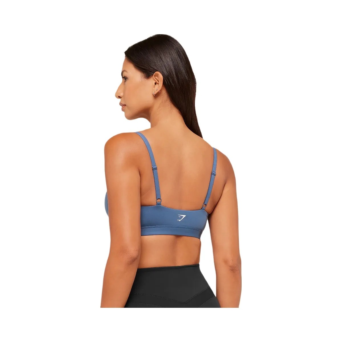 Gymshark Balcony Peekaboo Sports Bra - Compound Blue - HypeFly India View 2
