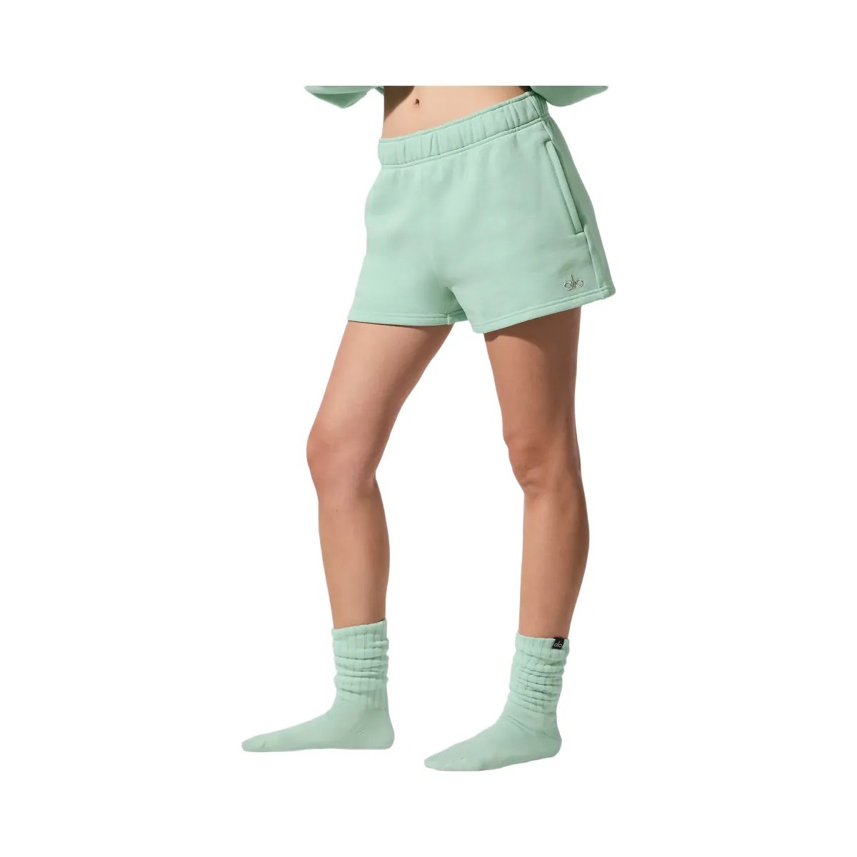 Alo Women's Accolade Short - Spearmint - HypeFly India View 2