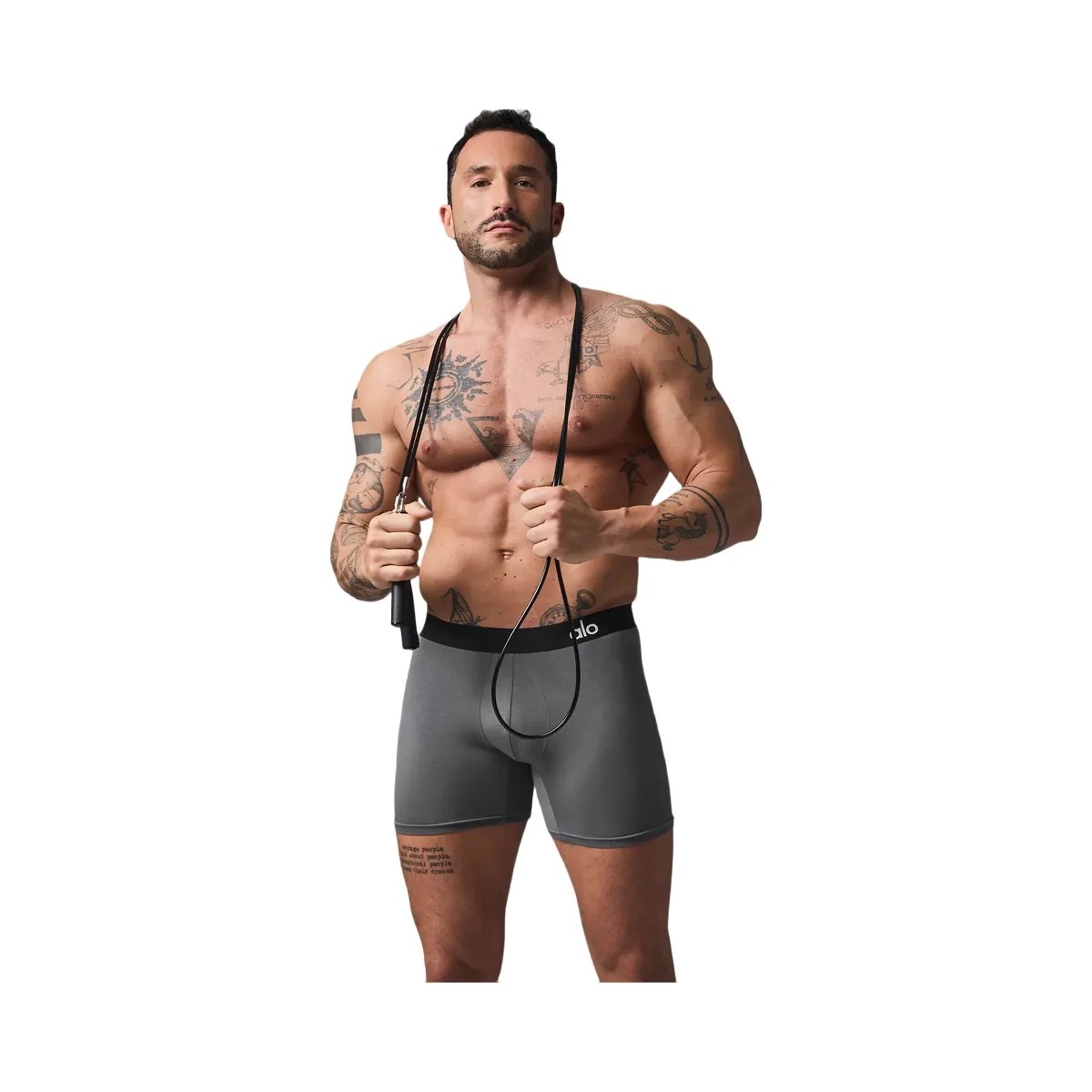 Alo Men's Day and Night Boxer - Grey - HypeFly India View 1