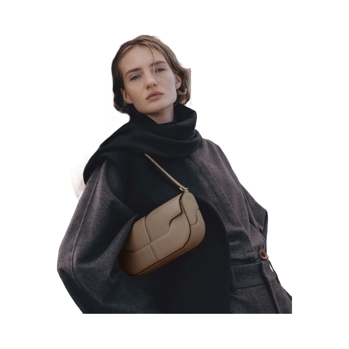 Polene Osmo Smooth Taupe - HypeFly India View 3