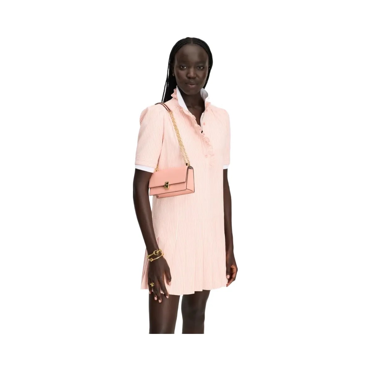Kate Spade Deco Mini Flap Chain Crossbody Apricot Cream - HypeFly India View 3