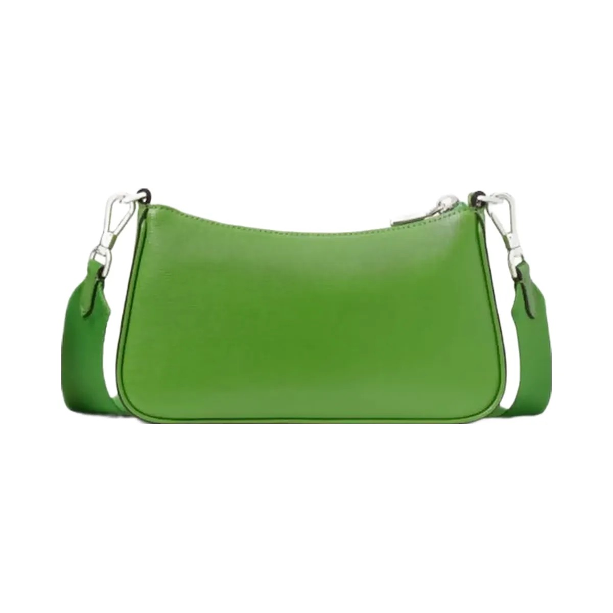 Kate Spade Double Up Patent Leather Crossbody KS Green - HypeFly India View 5