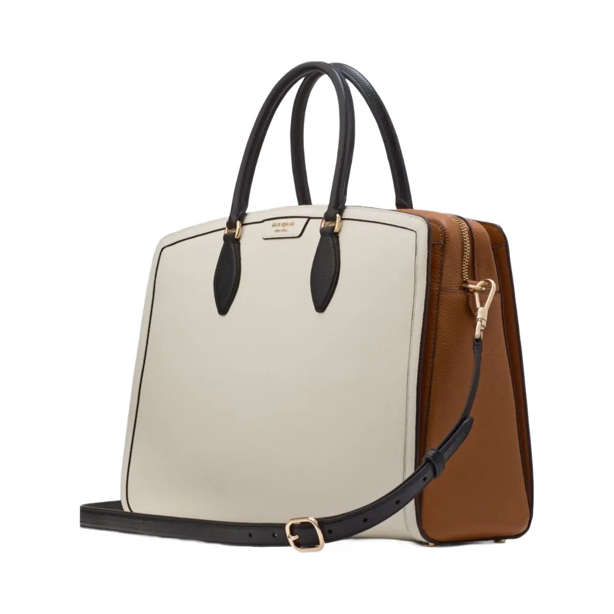 Kate Spade Hudson Colorblocked Commuter Laptop Bag Parchment Multi - HypeFly India View 4