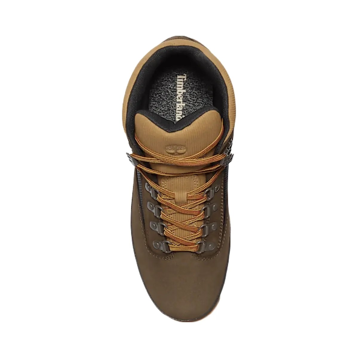 Timberland Euro Hiker Boot Dark Brown Nubuck/Black Men'S - HypeFly India View 2