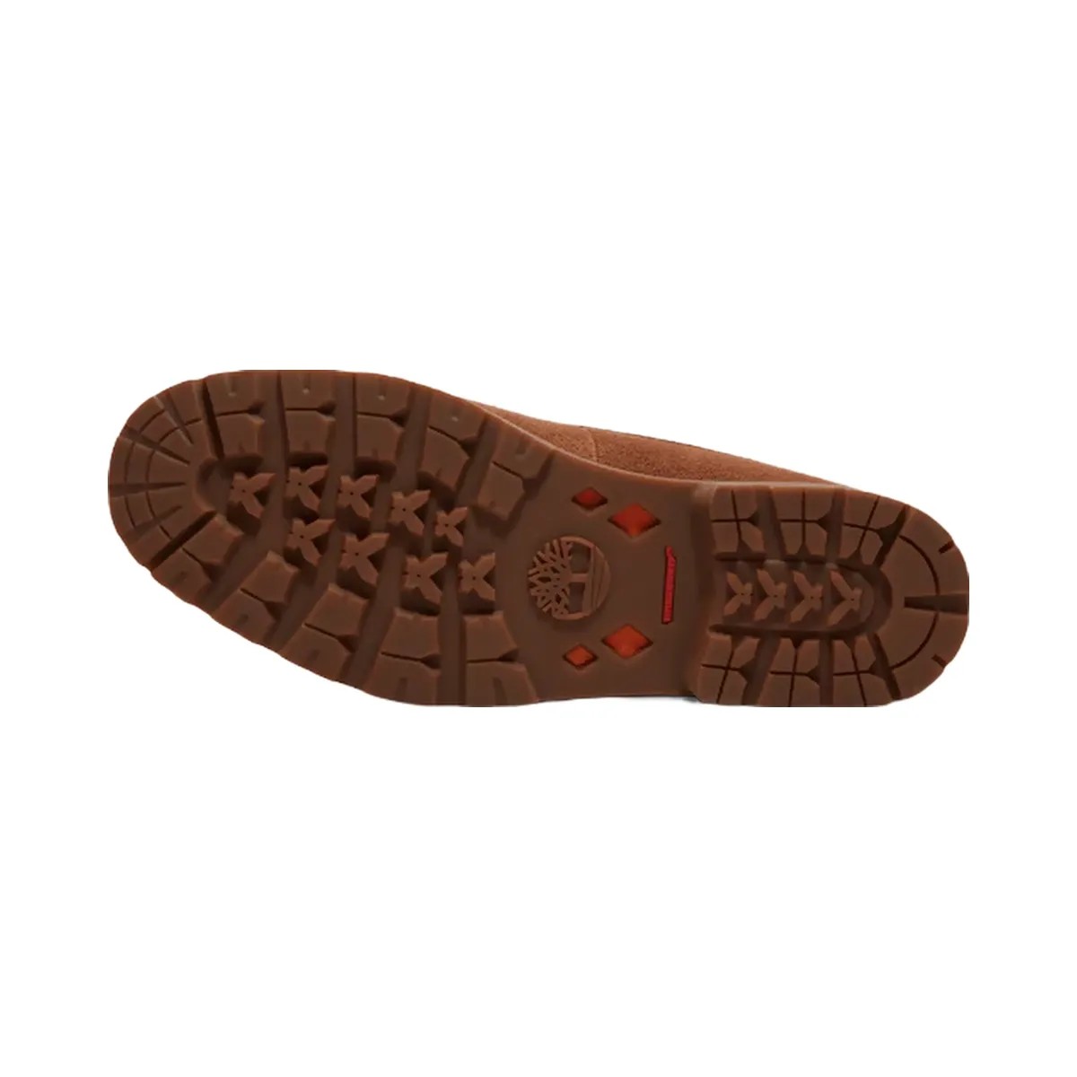 Timberland Britton Square Lace-Up Shoe Rust Suede Men'S - HypeFly India View 3