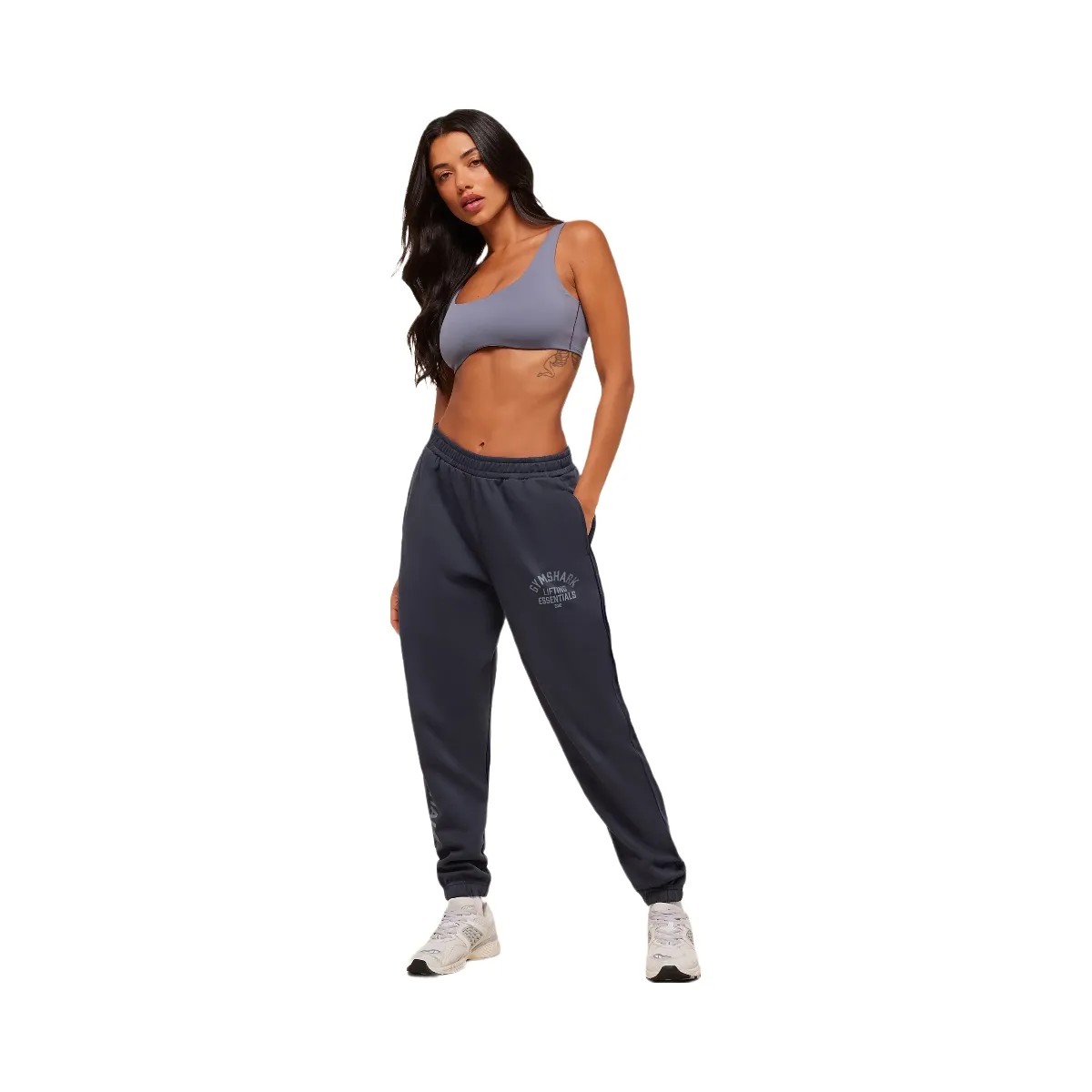 Gymshark Lifting Essentials Joggers - Heavy Blue - HypeFly India View 2