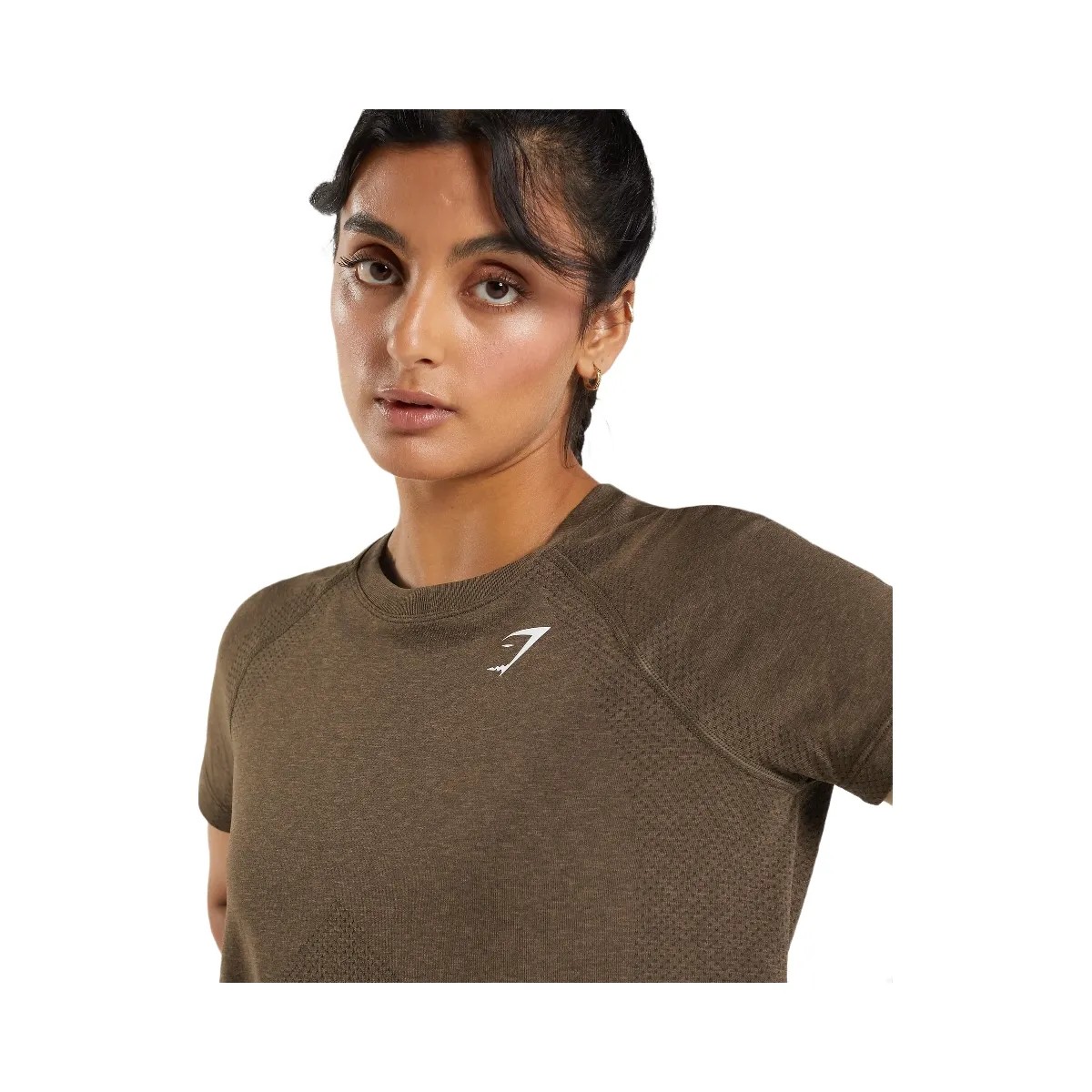 Gymshark Vital Light T-Shirt - Espresso Marl - HypeFly India View 6