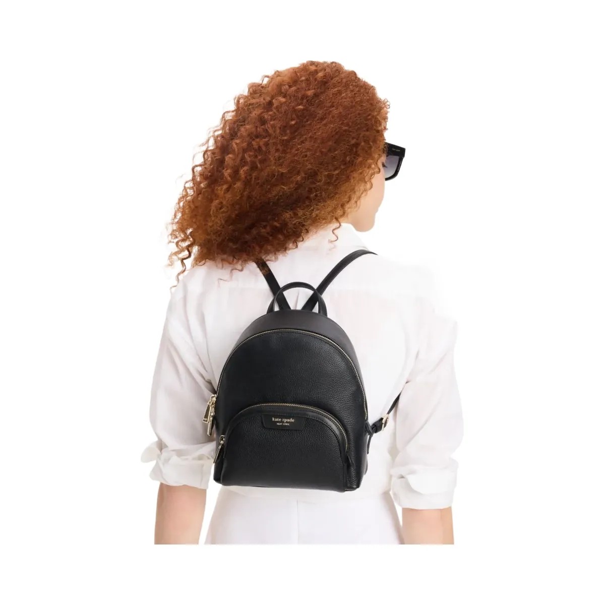 Kate Spade Hudson Small Backpack Black - HypeFly India View 2