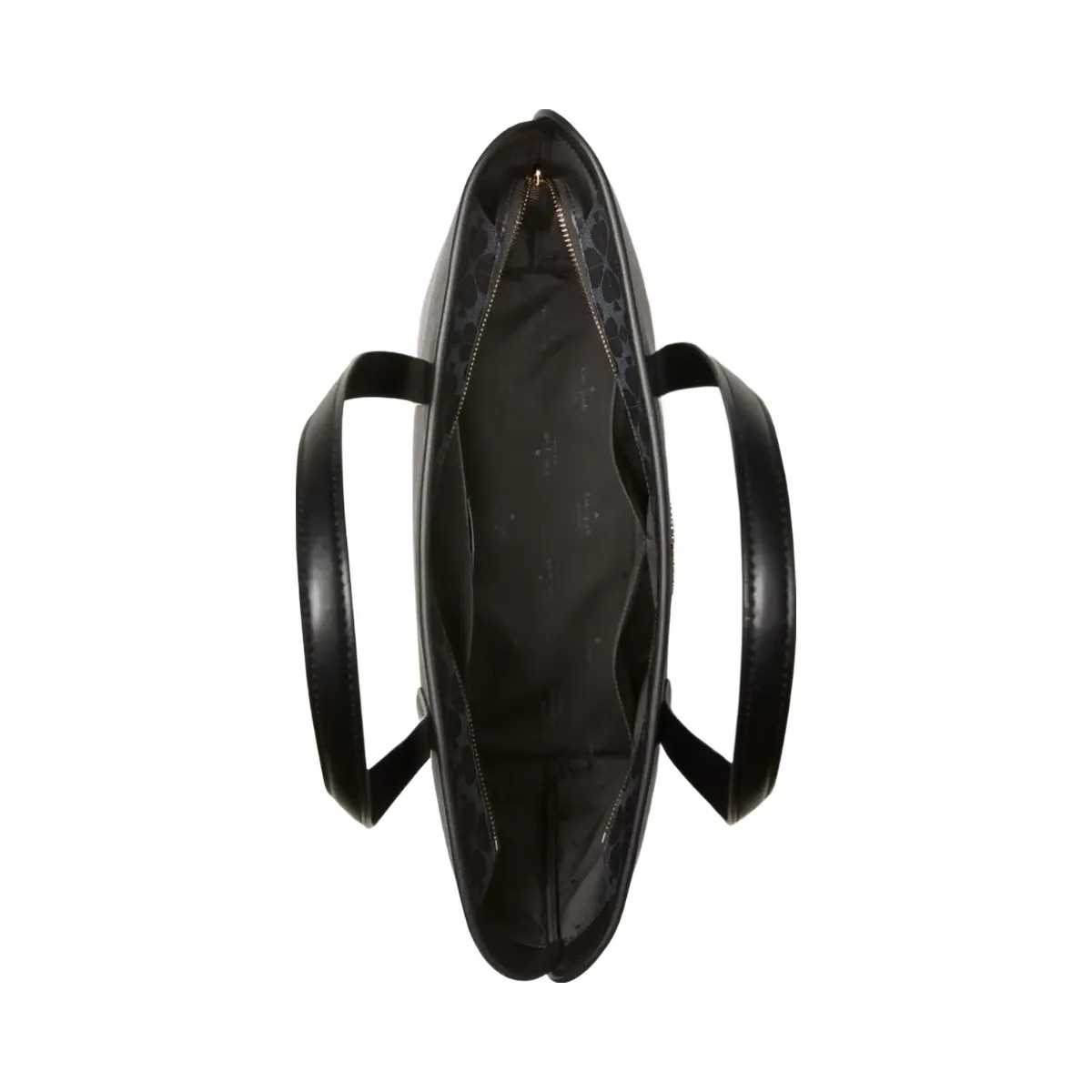 Kate Spade Signature Spade Flower Large Tote Black - HypeFly India View 2