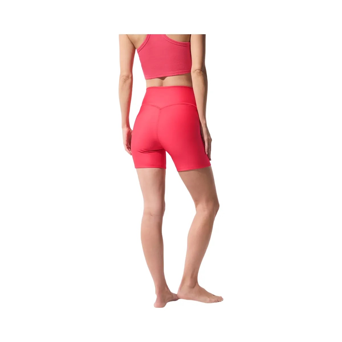 Alo Women's 5" Airlift Energy Short - Candy Red - HypeFly India View 3