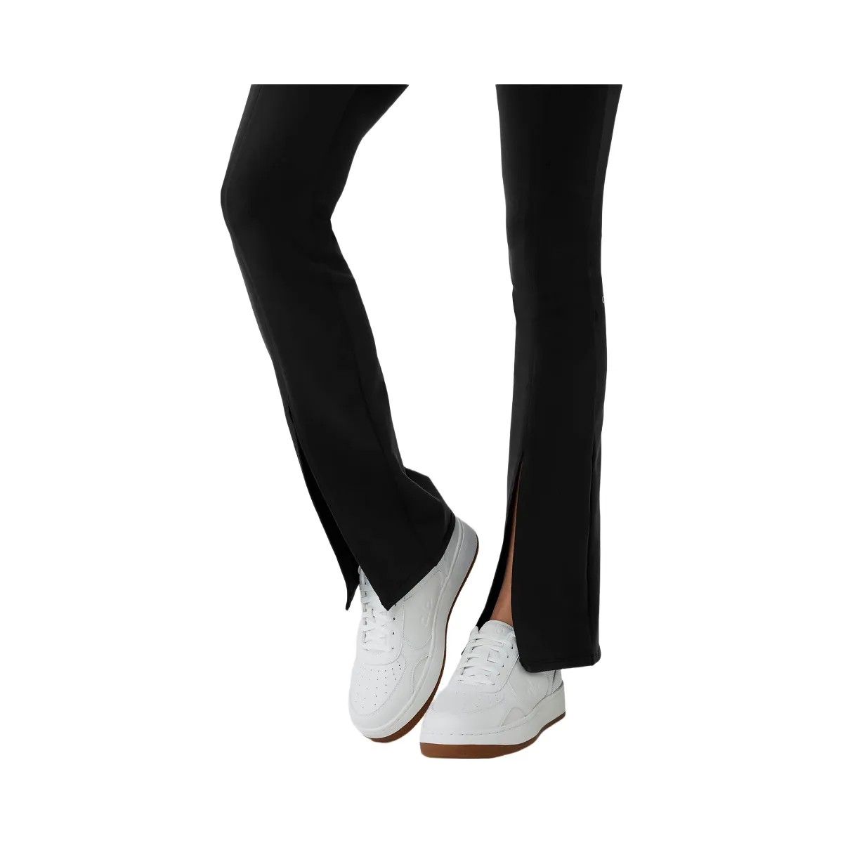 Alo Women's Airbrush High-Waist Flutter Legging - Black - HypeFly India View 2