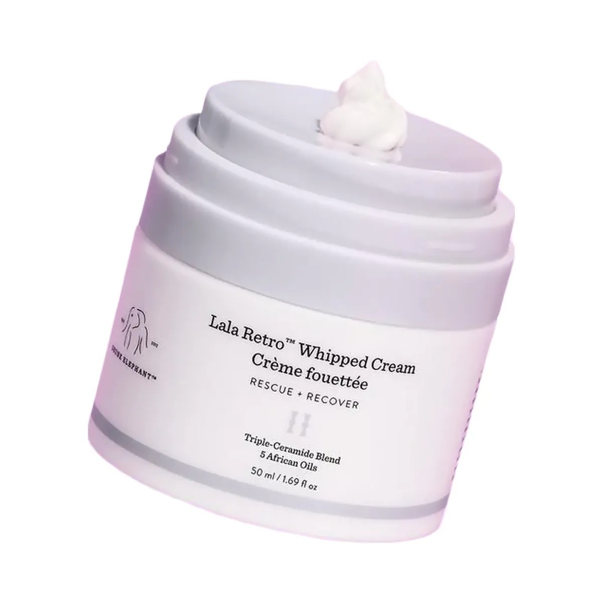 Drunk Elephant Lala Retro Whipped Cream Moisturizer with Ceramides - HypeFly India View 4