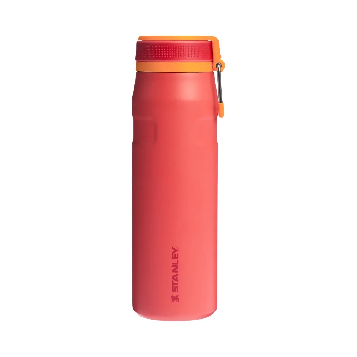 Stanley IceFlow Bottle with Twist Flip Lid (24OZ) Hot Coral - HypeFly India View 1