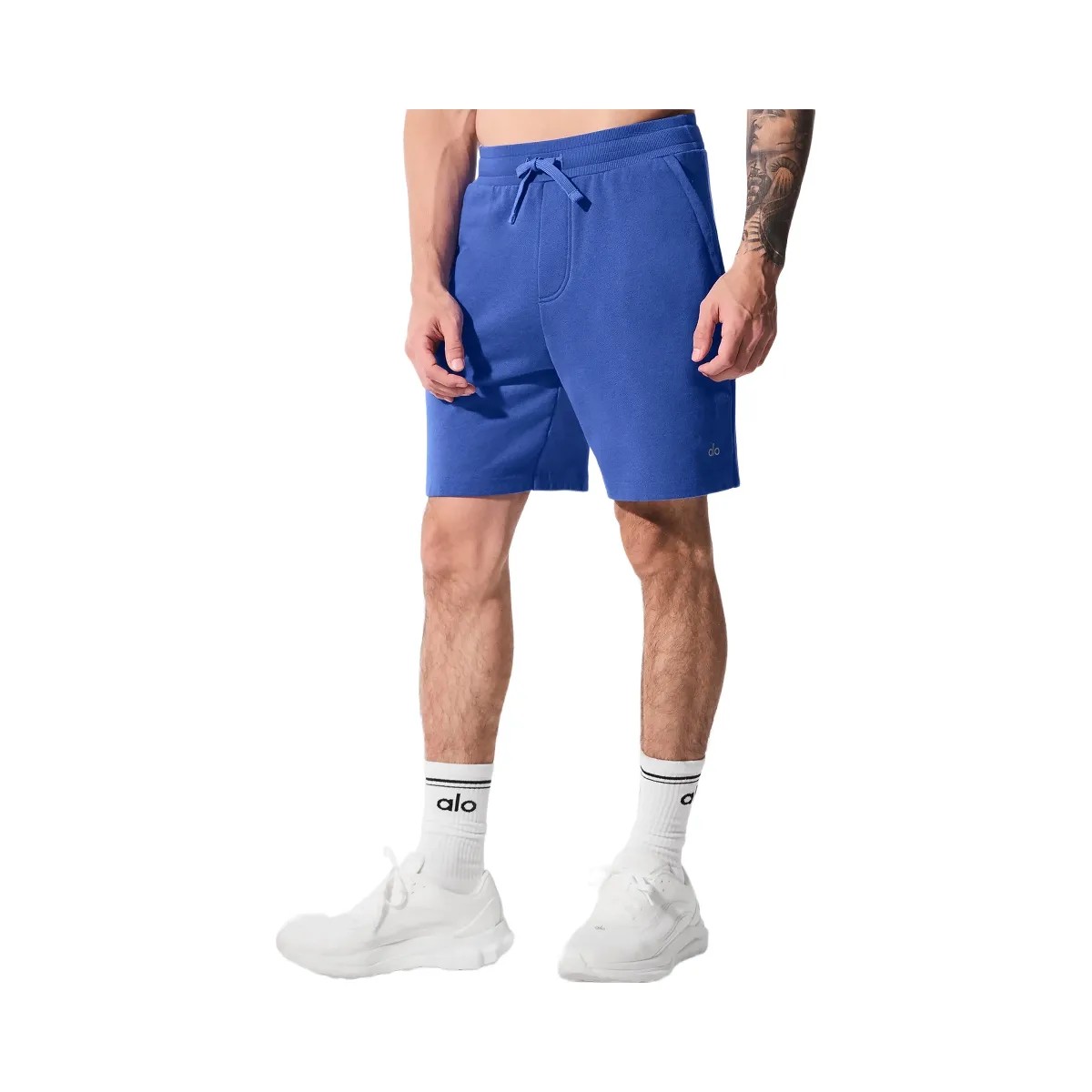 Alo Men's Chill Short - Marathon Blue - HypeFly India View 3