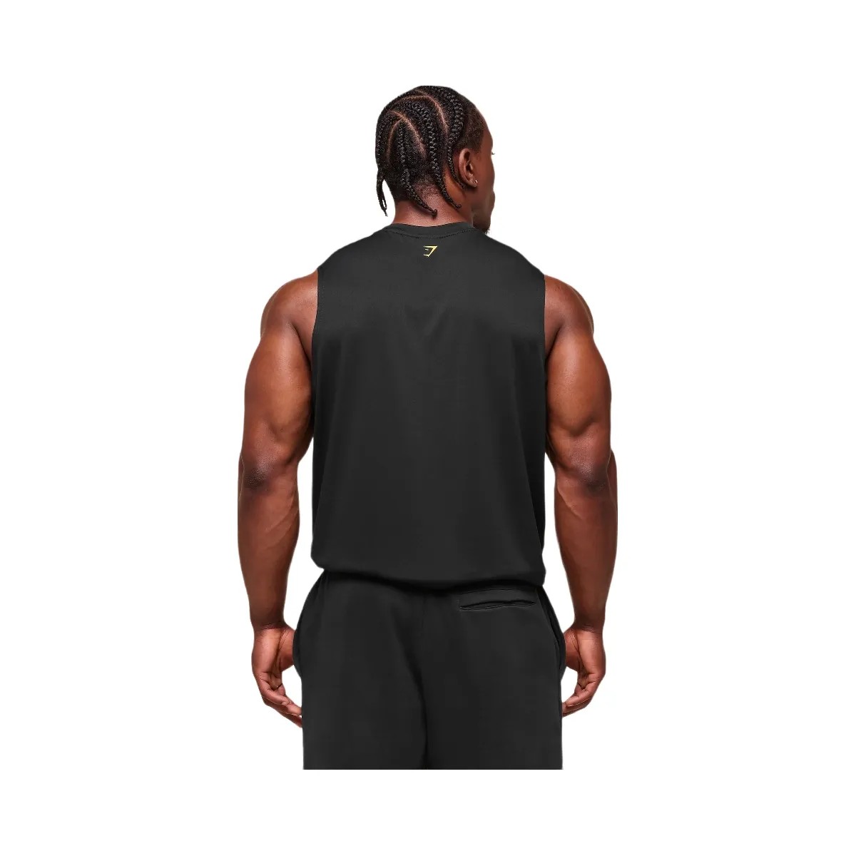 Gymshark Olympic Bar Tank - Black - HypeFly India View 3