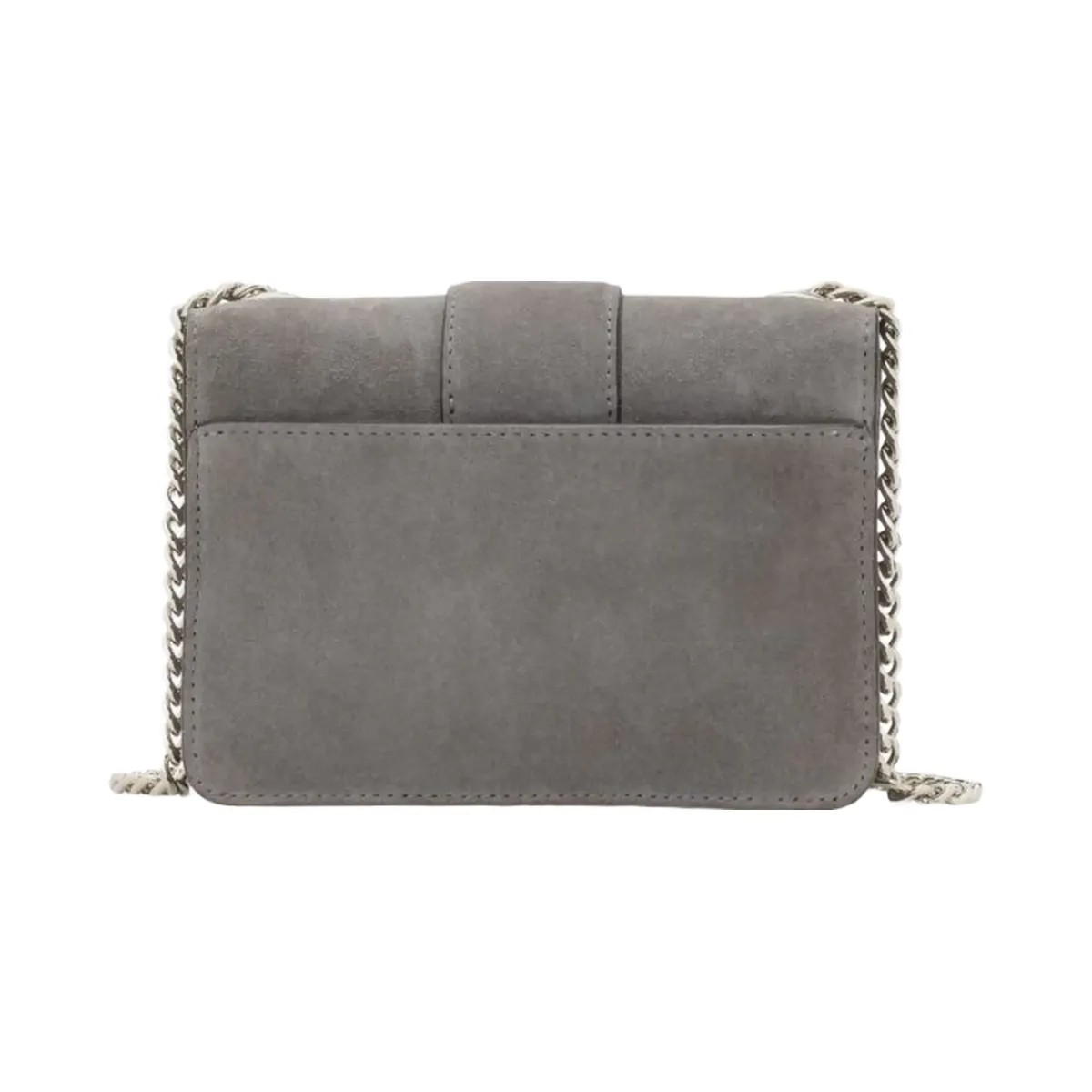 Kate Spade Phoebe Suede Turnlock Mini Flap Crossbody Hare Grey - HypeFly India View 5