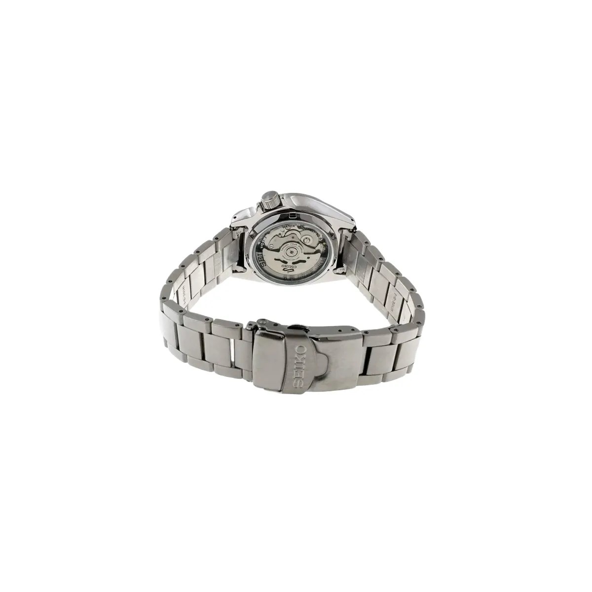 Seiko New 5 Sports Black Analog Stainless Steel Automatic Watch SRPE51K1 Men's - HypeFly India View 3