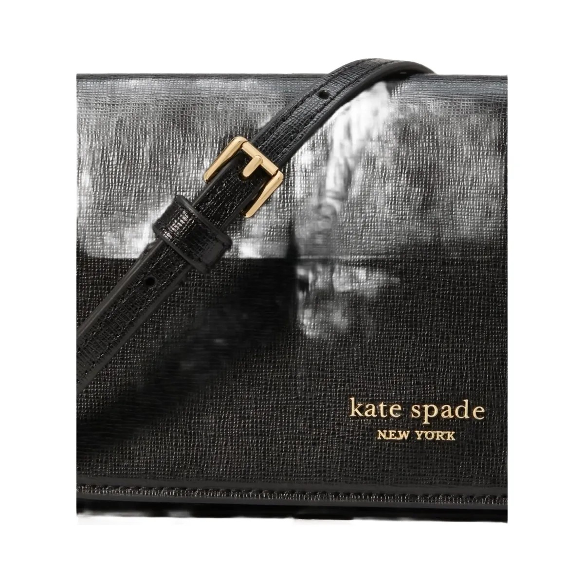 Kate Spade Devin Flap Chain Wallet Black - HypeFly India View 5