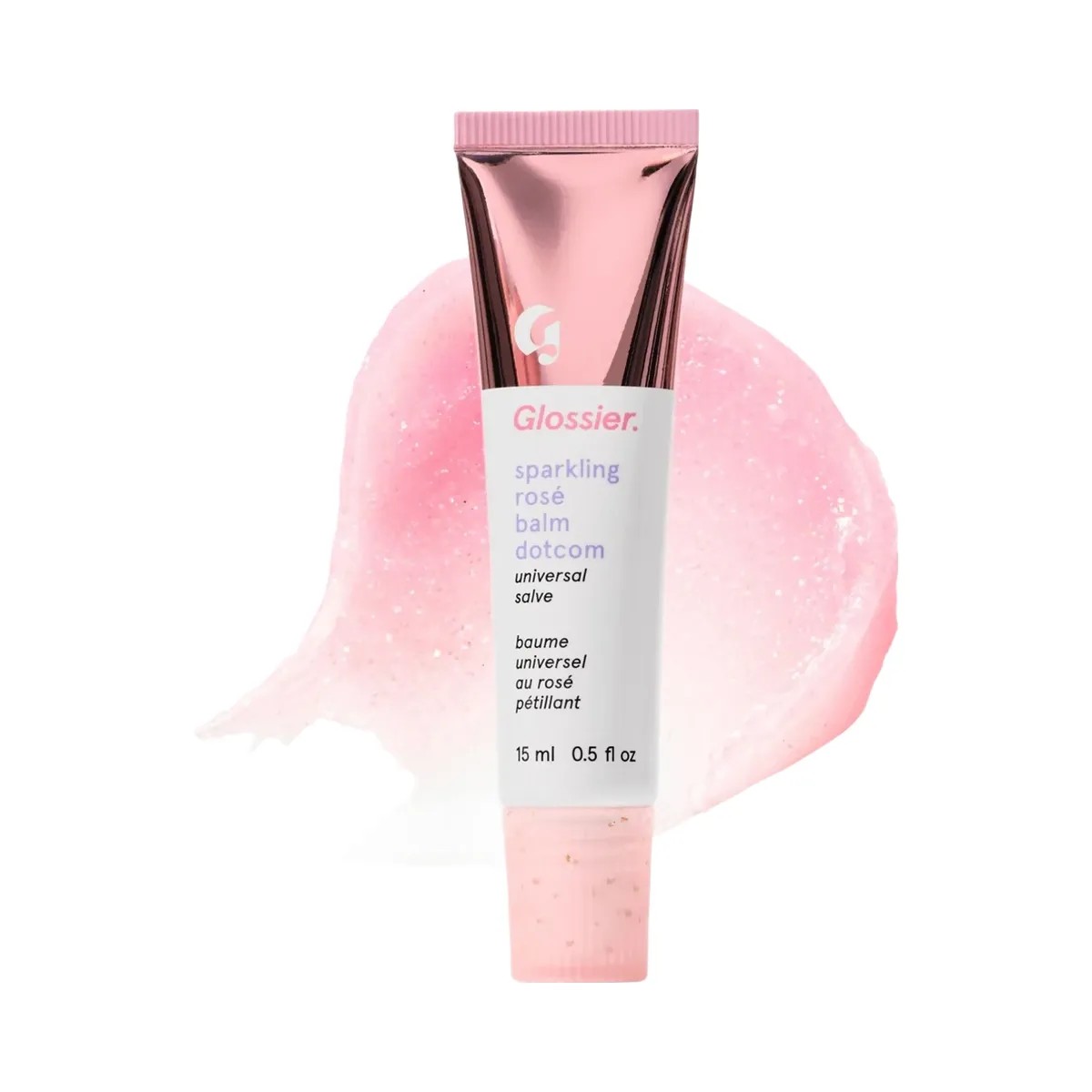 Glossier Balm Dotcom Lip Balm and Skin Salve 'Sparkling Ros' - HypeFly India View 1
