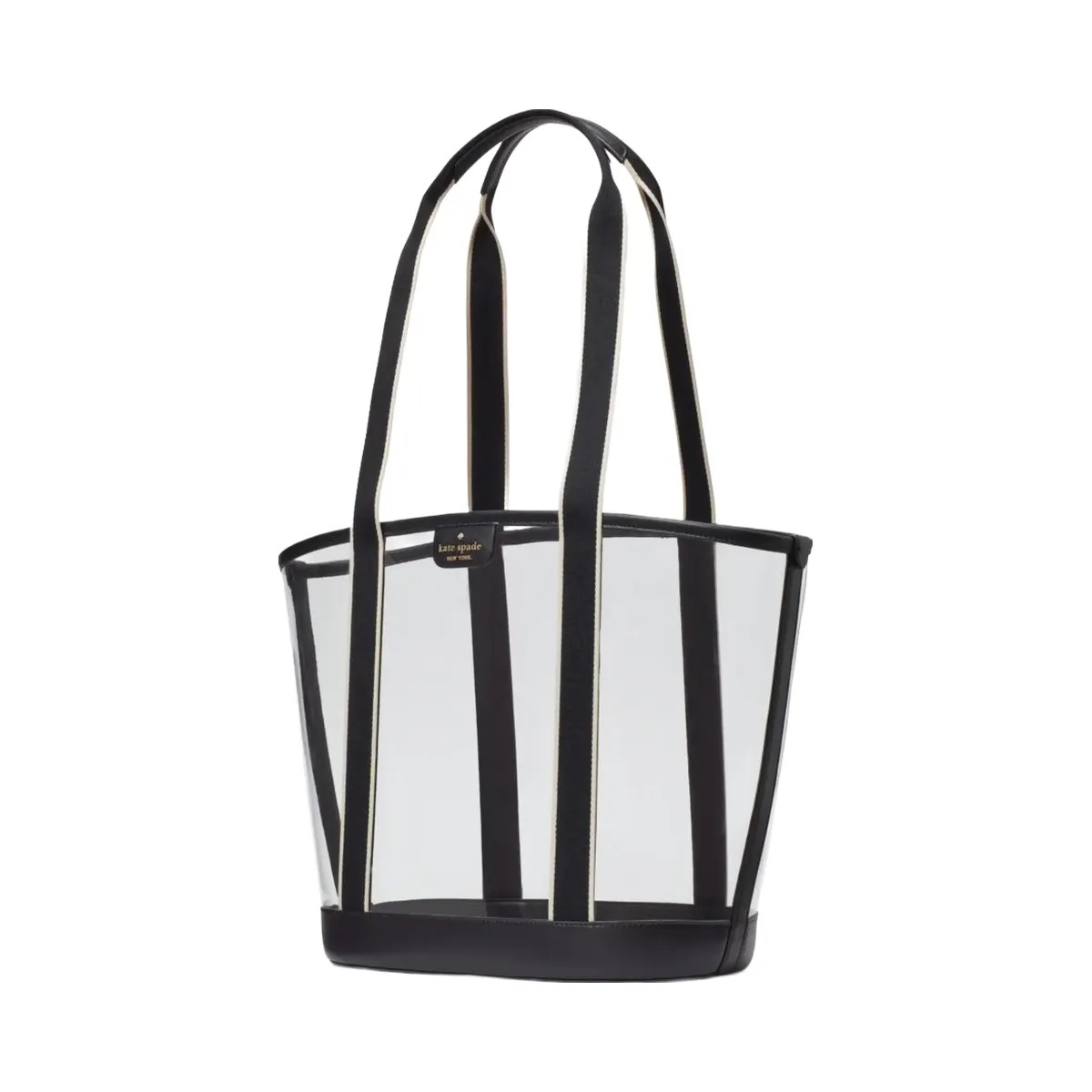 Kate Spade Clare See Through Tote Black Multi - HypeFly India View 3