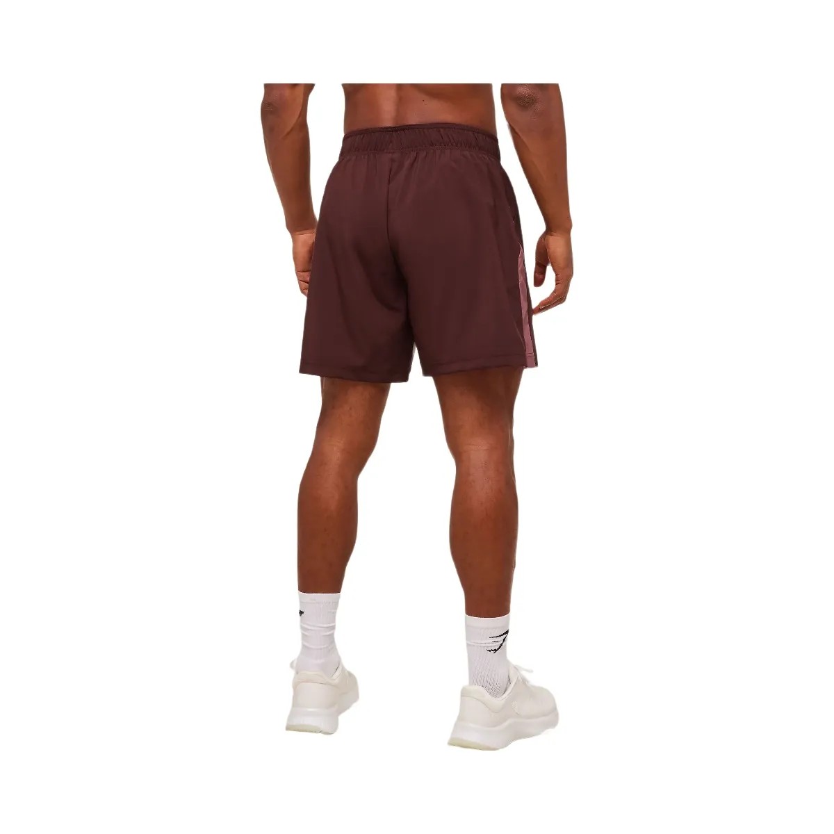 Gymshark Sport 7" Shorts - Rich Maroon/Reset Pink - HypeFly India View 2