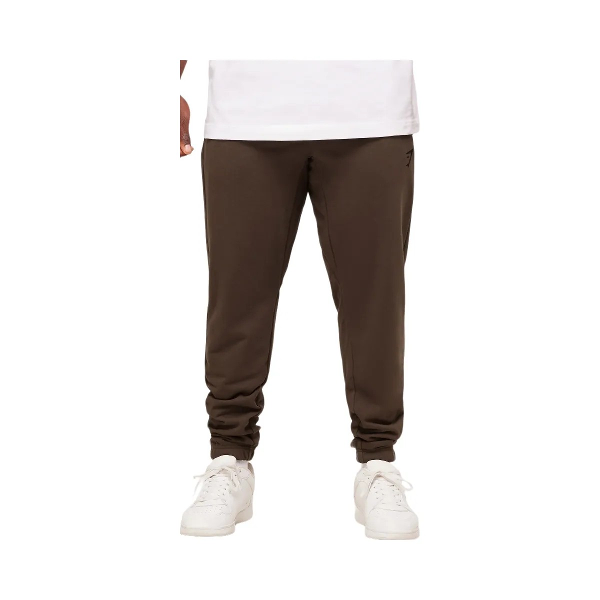Gymshark Essential Oversized Joggers - Archive Brown - HypeFly India View 6